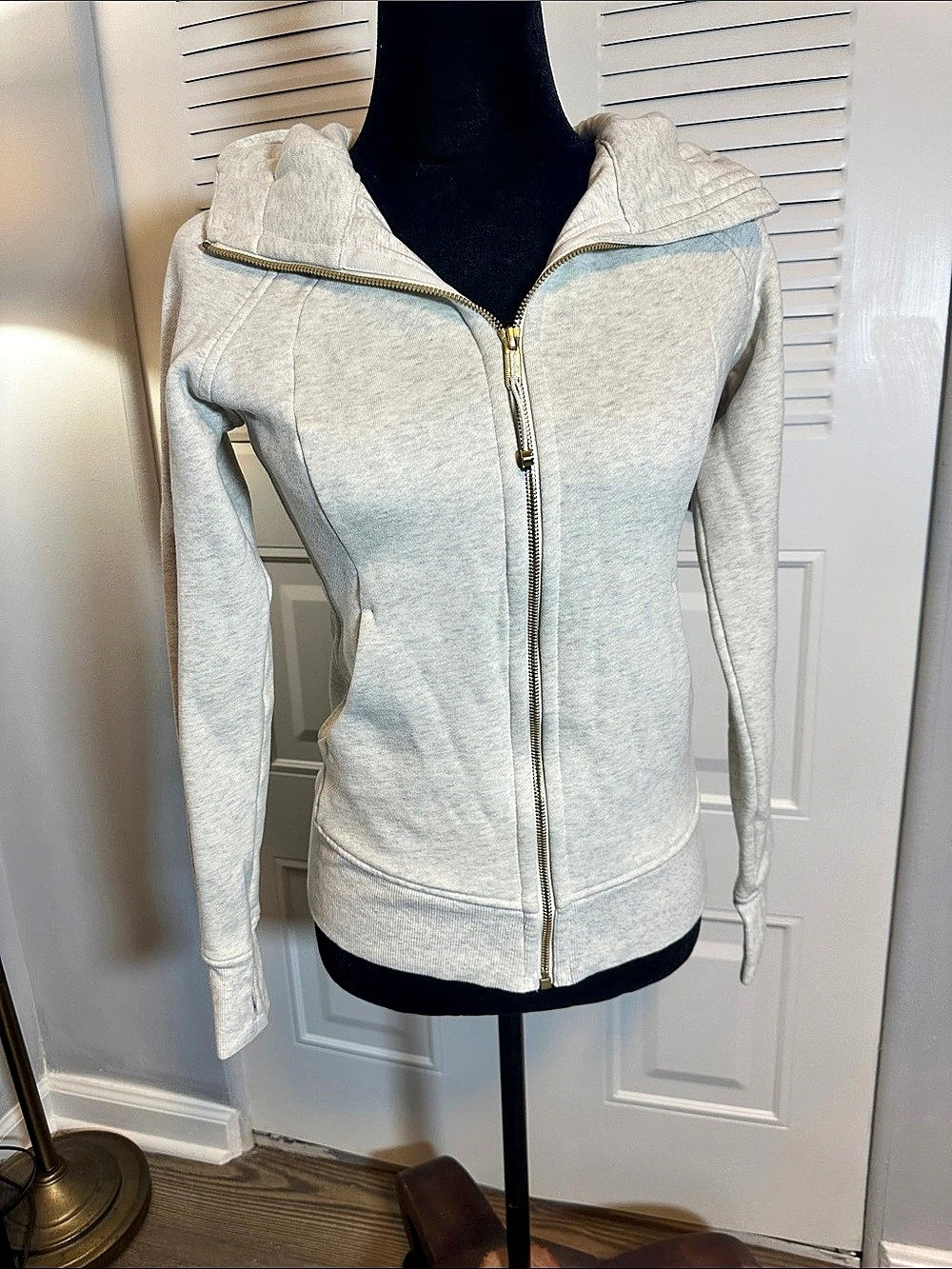lululemon Scuba Full-Zip Hoodie Full-Zip Hoodie Gray Size 4